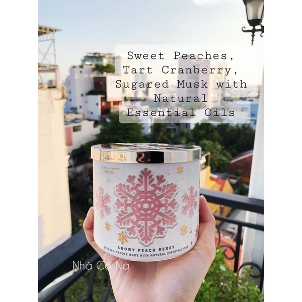 🍃Nến thơm 3 bấc BATH AND BODY WORKS Nhiều Mùi
