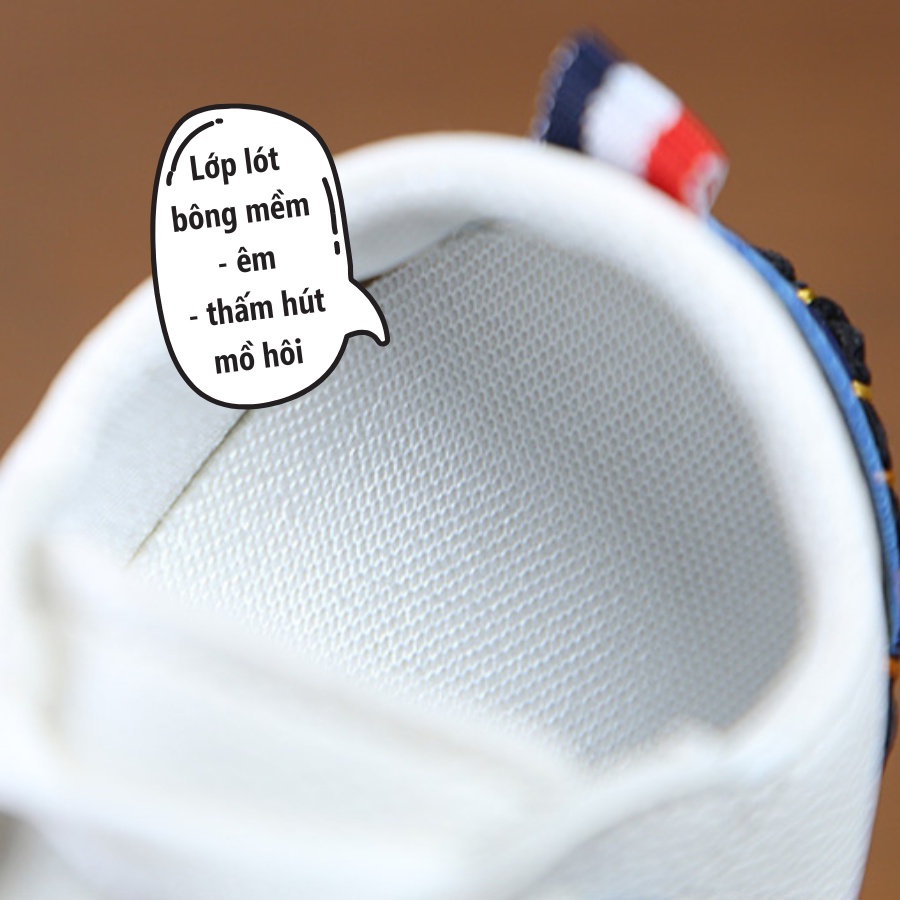 Giày tập đi cho bé trai da mềm Bunny Store, giày bé trai phù hợp cho bé sơ sinh từ 6 tháng đến 1 tuổi đế mềm GTD14