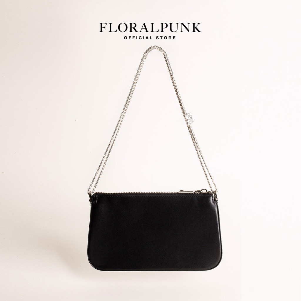 Túi xách Floralpunk Dani Chain Pochette màu đen