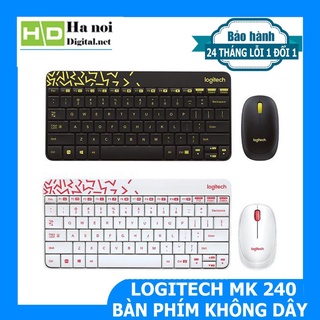 Bộ chuột và bàn phím không dây logitech mk240 nano