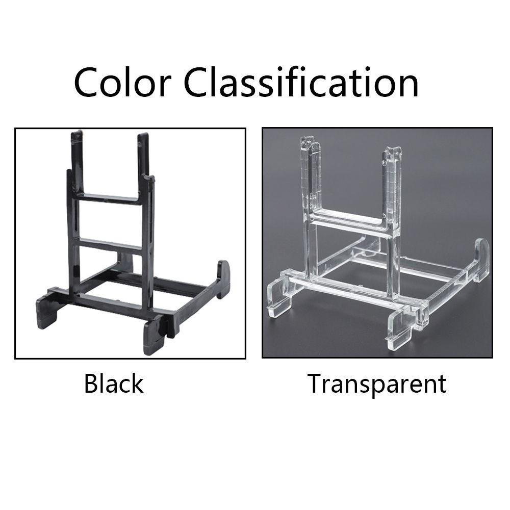 Bộ 5 Đế Nhựa Acrylic Trong Suốt Cỡ Lớn Có Thể Điều Chỉnh