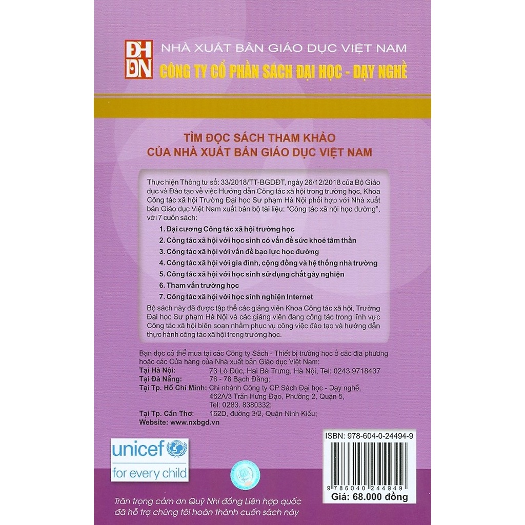 Sách - Tham vấn trường học