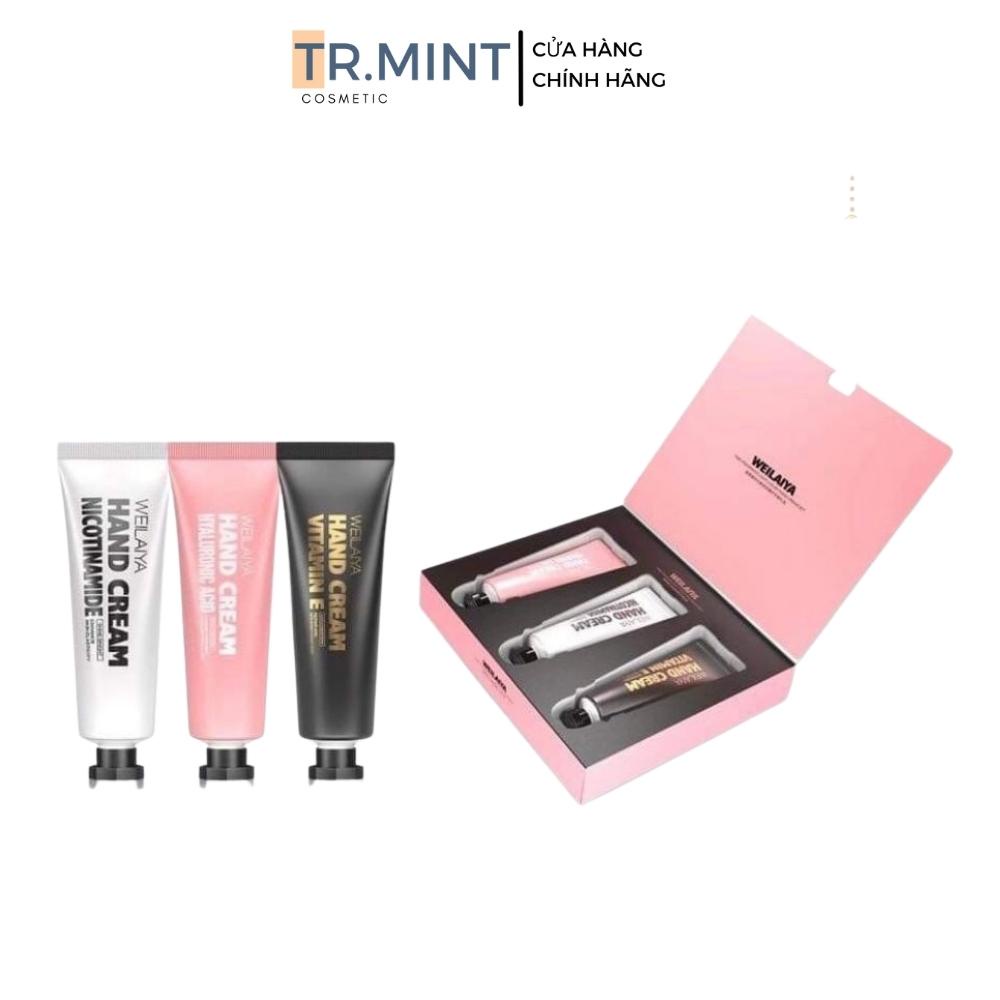 Kem dưỡng da tay Weilaiya Dưỡng Ẩm mềm mịn làm trắng da chống lão hóa 50g