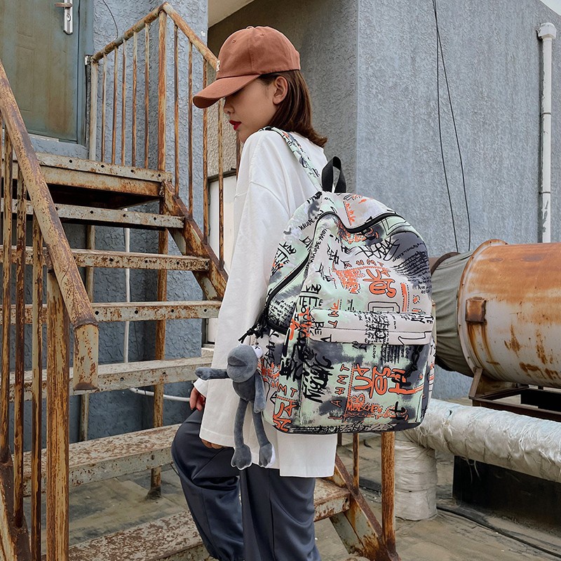 Ba Lô Đi Học Sức Chứa Lớn Kiểu Dáng Thời Trang Cho Nam Và Nữ