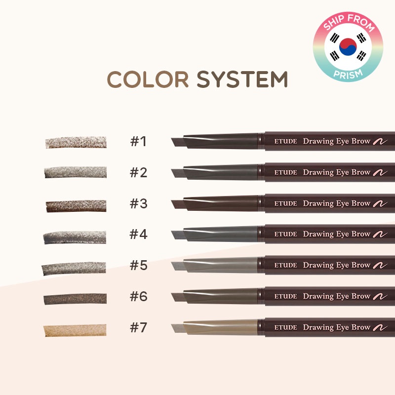 [Hàng mới về] Bút kẻ lông mày Etude House hai đầu 7 màu sắc tùy chọn trang điểm tự nhiên | BigBuy360 - bigbuy360.vn