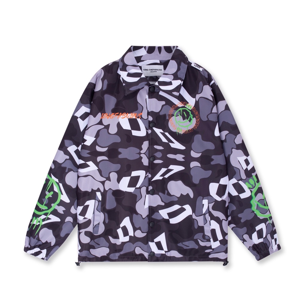 Áo Khoác Black Camo