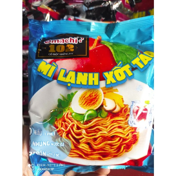 Mì lạnh xốt táo Omachi 102 gói 110g