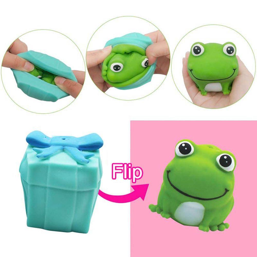 Hộp Quà Tặng Đồ Chơi Fidget Spinner Nắp Lật Biểu Tượng Cảm Xúc Động Vật Pinch Vui Nhộn Cho Trẻ Em