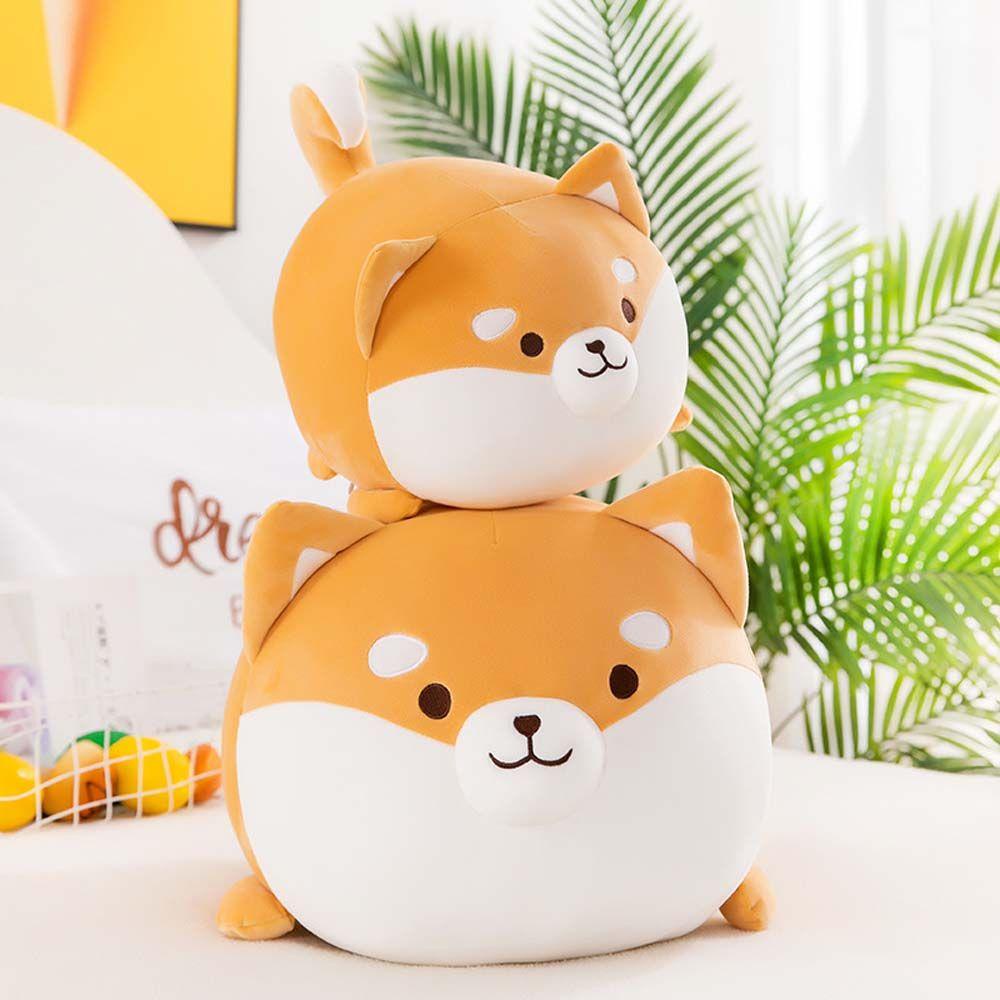 Đồ chơi nhồi bông Hình Chú Chó Shiba Mềm Mại Đáng Yêu
