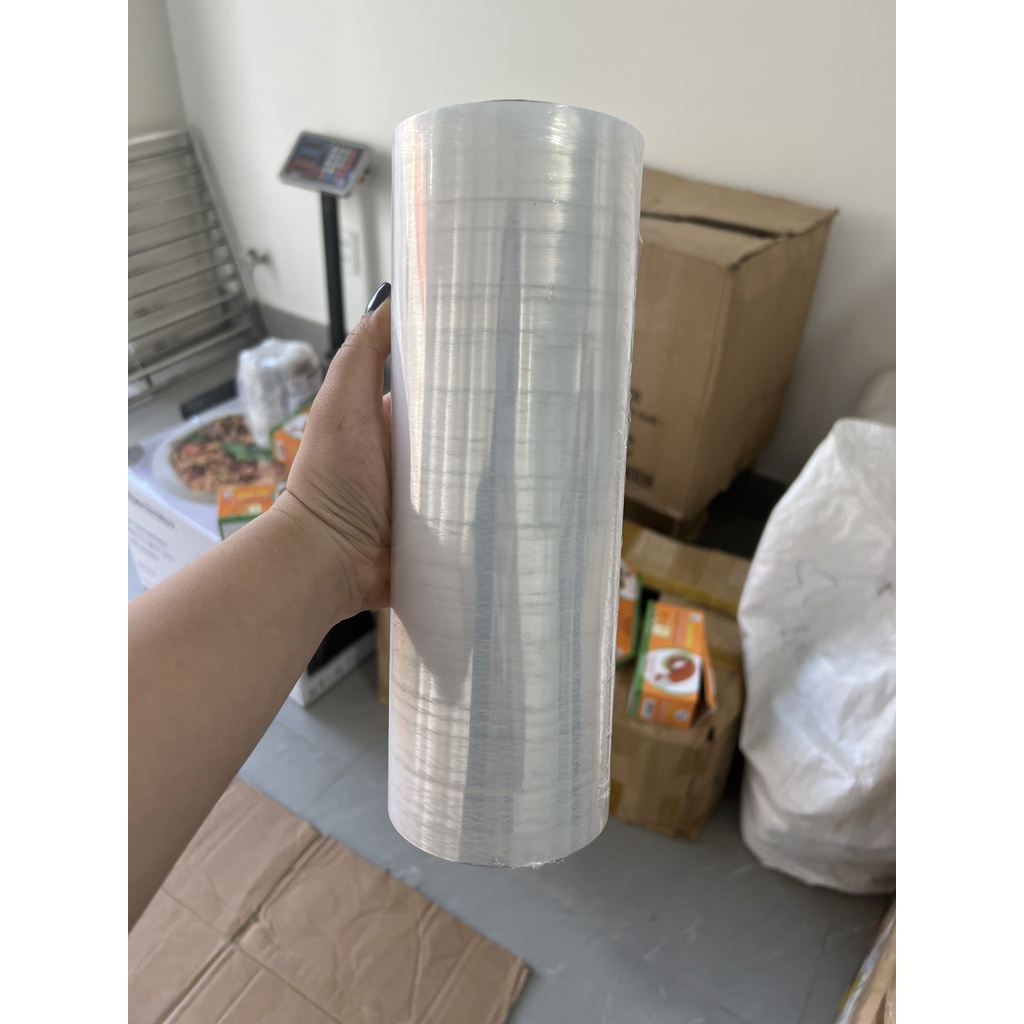 Cuộn màng nilon pe 1kg bọc gói hàng hải phòng