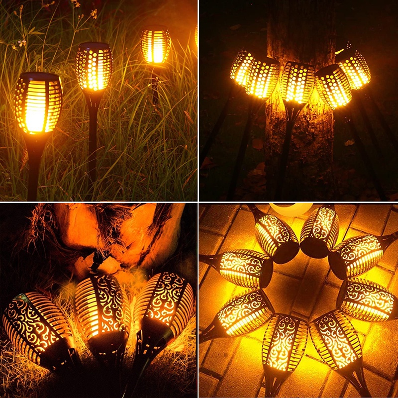 Đèn LED Trang Trí Sân Vườn Sử Dụng Năng Lượng Mặt Trời Chống Thấm Nước IP65