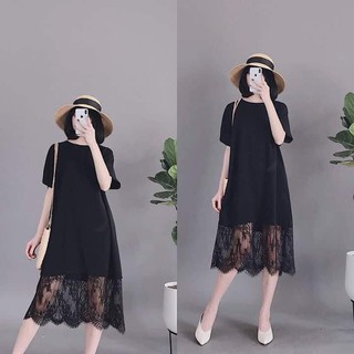 Đầm bigsize 🔥  ẢNH THẬT 🔥 váy đen bigsize công sở