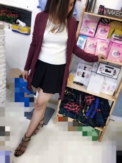 Áo len thun dáng dài