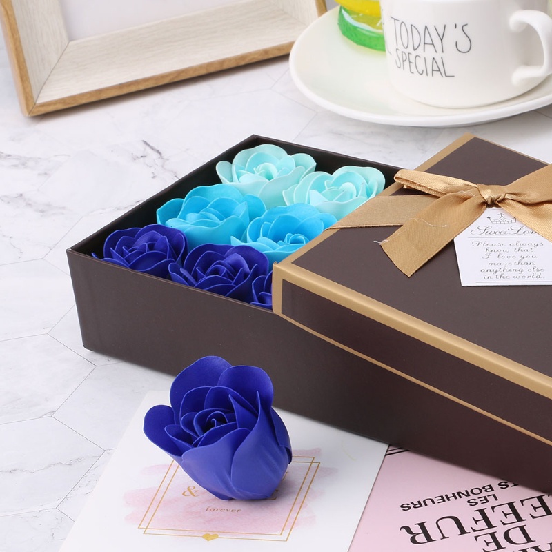 Xà Phòng Tắm Toàn Thân 18 Bông Hoa Hồng Tạo Mùi Thơm Cho Tiệc Cưới