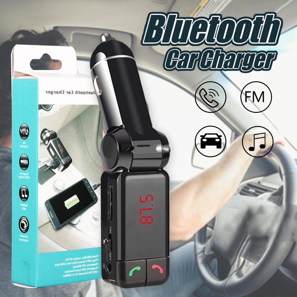 Tẩu Nghe Nhạc MP3 Bluetooth Kiêm Sạc Điện Thoại BC-06 Trên Ô Tô