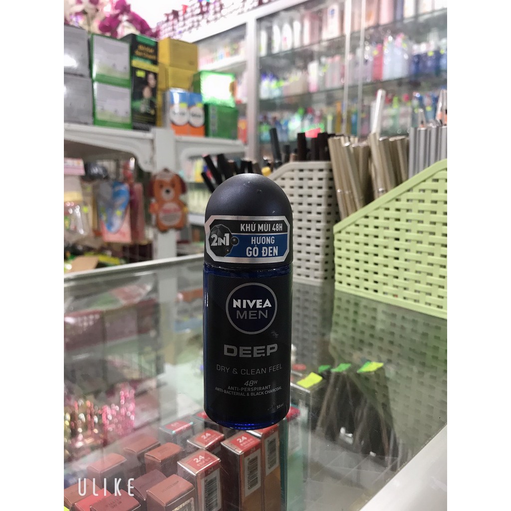 lăn ngăn mùi nam NIVEA 50ml [chuẩn hàng cty 100%]