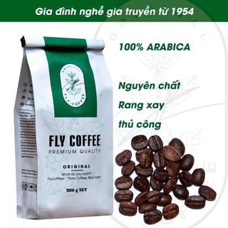 [1KG] Cà phê Arabica Cầu Đất 100% nguyên chất Fly Coffee - cà phê rang xay thủ công gia truyền