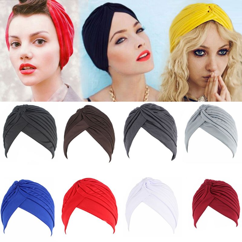 Youyo Mũ Turban Trùm Đầu Dạng Xoắn Cho Phụ Nữ Hồi Giáo