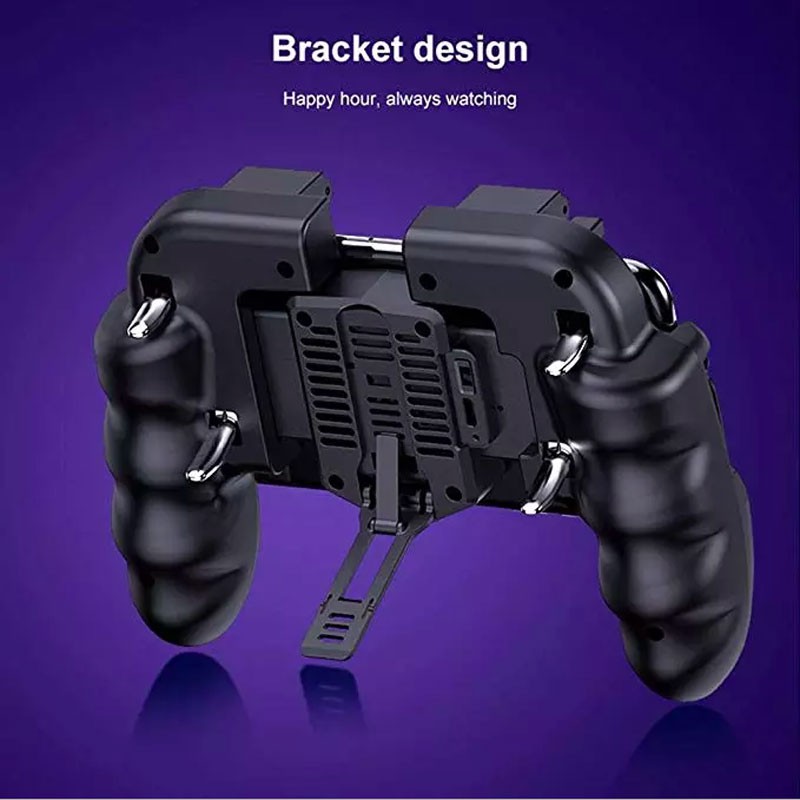 [ Freeship toàn quốc từ 50k]Tay cầm tản nhiệt H9 tối ưu 6 ngón chơi game mobile [Không PIN] | BigBuy360 - bigbuy360.vn