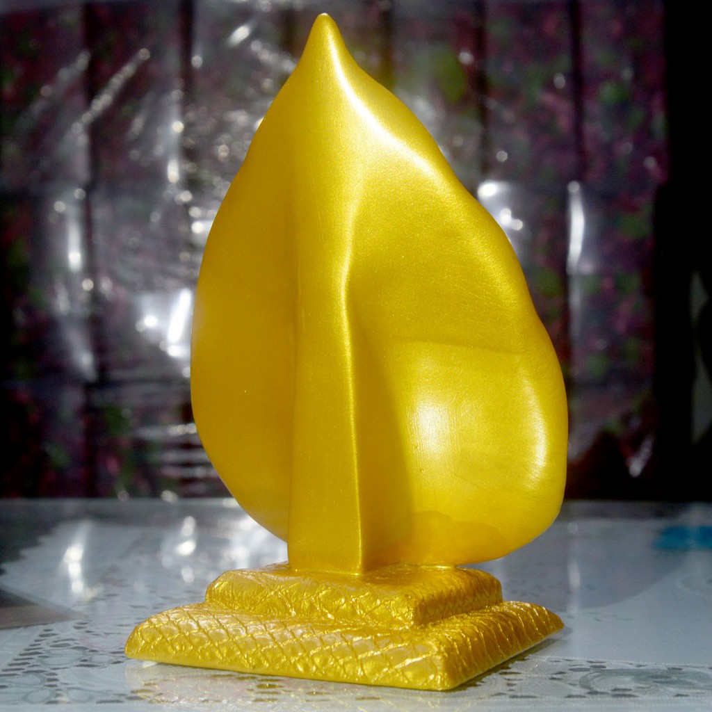 Tượng Ngài Quan Thế Âm Bồ Tát lá bồ đề 3D