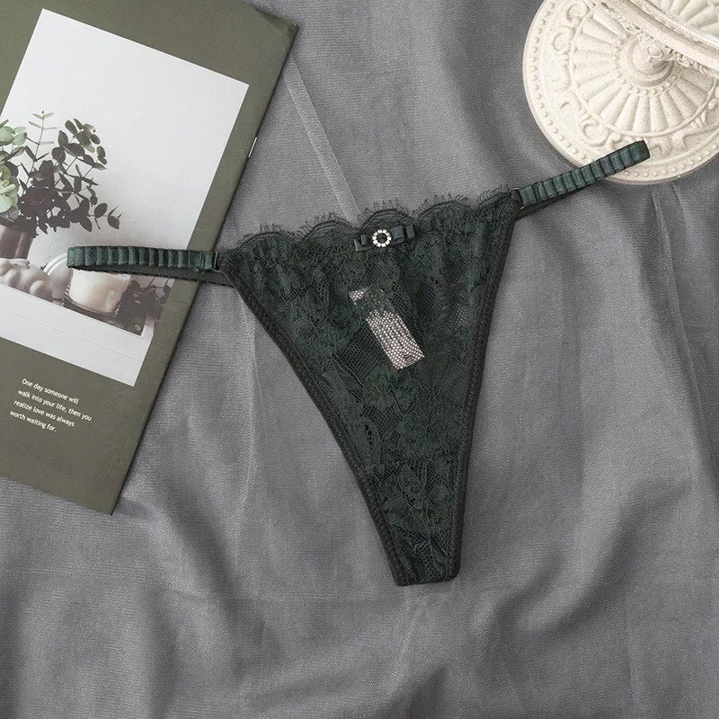 Quần Lót Nữ Ren Lọt Khe Sexy chun hông gợi cảm ôm dáng quyến rũ DAN STORE MÃ 8001