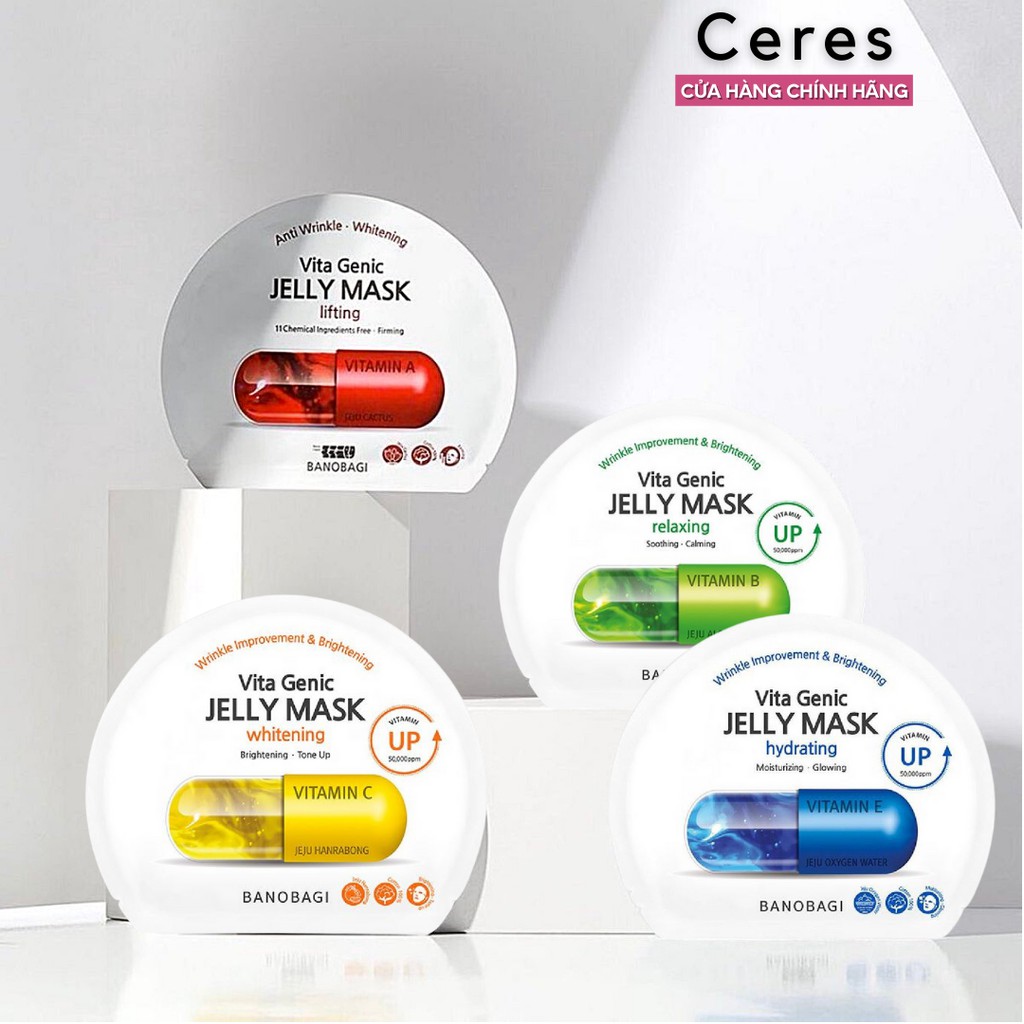 Mặt Nạ Banobagi - Jelly Mask Giấy Vita Genic Viên Thuốc Bổ Sung Vitamin 30ml | BigBuy360 - bigbuy360.vn