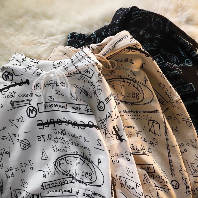 Áo Hoodie Dài Tay In Chữ Thời Trang Nữ Tính