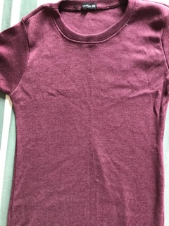 Đầm body thun gân