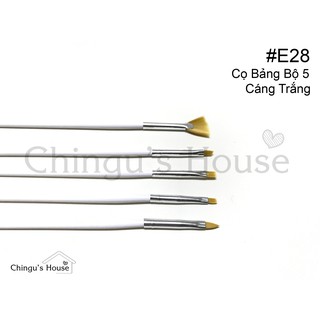 Cọ Bản Bộ 5 - Trắng