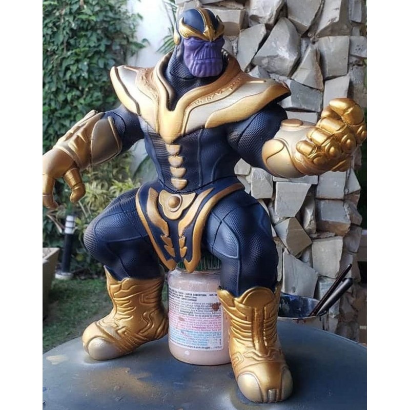 File in 3D Thanos on Throne Statue