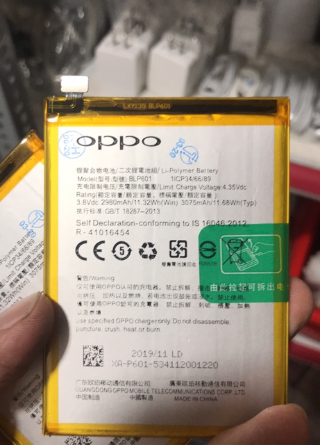 Pin Oppo F1s A59 (BLP:601) Zin Hàng Cao Cấp