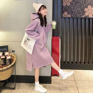 Vây hoodies xẻ tà