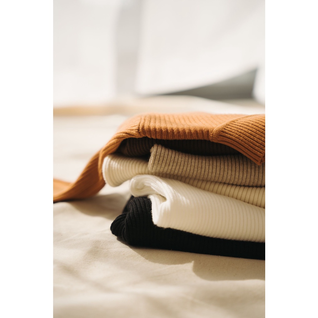 [Mã 2611THTRANG100K hoàn 10% xu đơn 99K] Áo len tăm picked dài tay nữ MADELEN dáng ôm cổ 5F nhiều màu | BigBuy360 - bigbuy360.vn