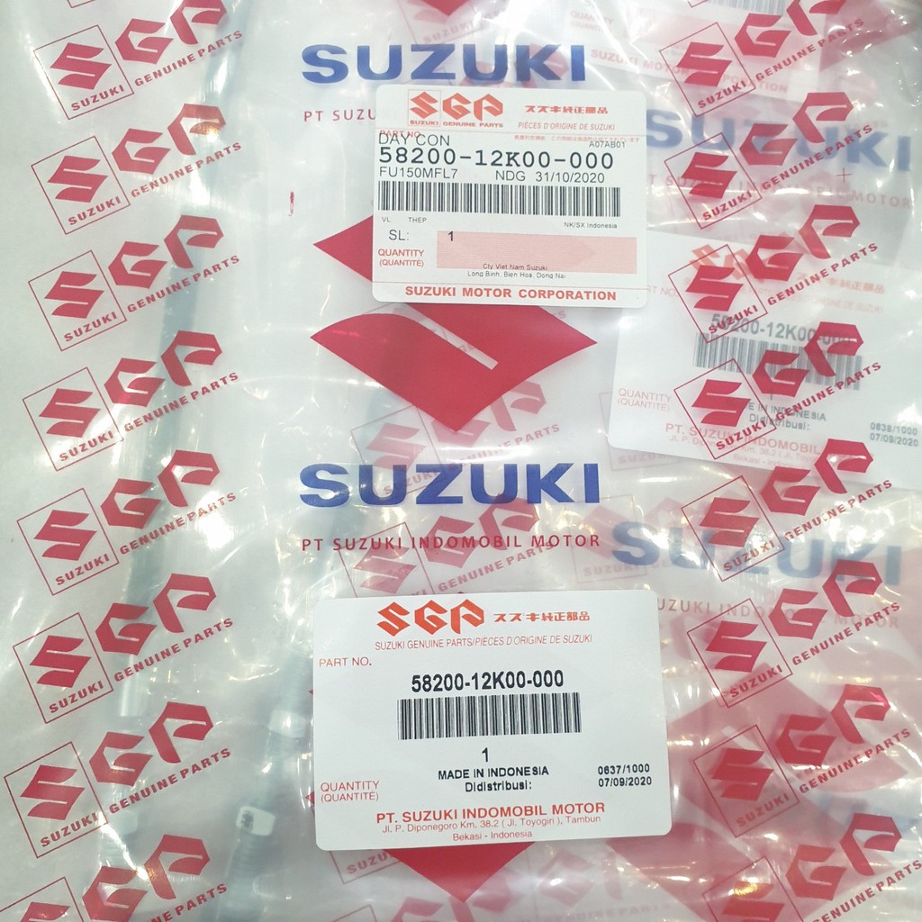 Dây Côn Zin Suzuki Raider Satria Fi có tem công ty