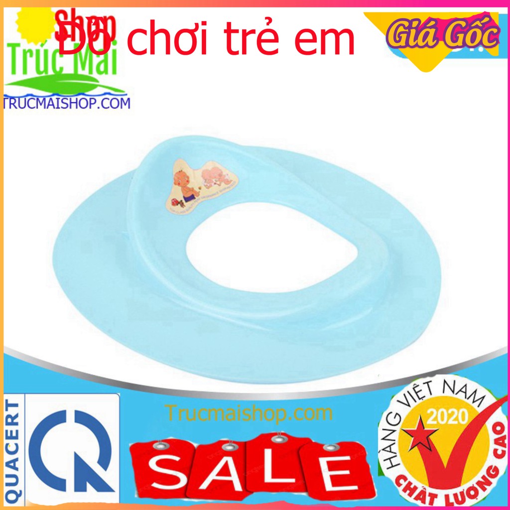 [Giá Xưởng] Kệ ngồi toilet cho bé - Miếng lót thu nhỏ bồn cầu nhựa Việt Nhật