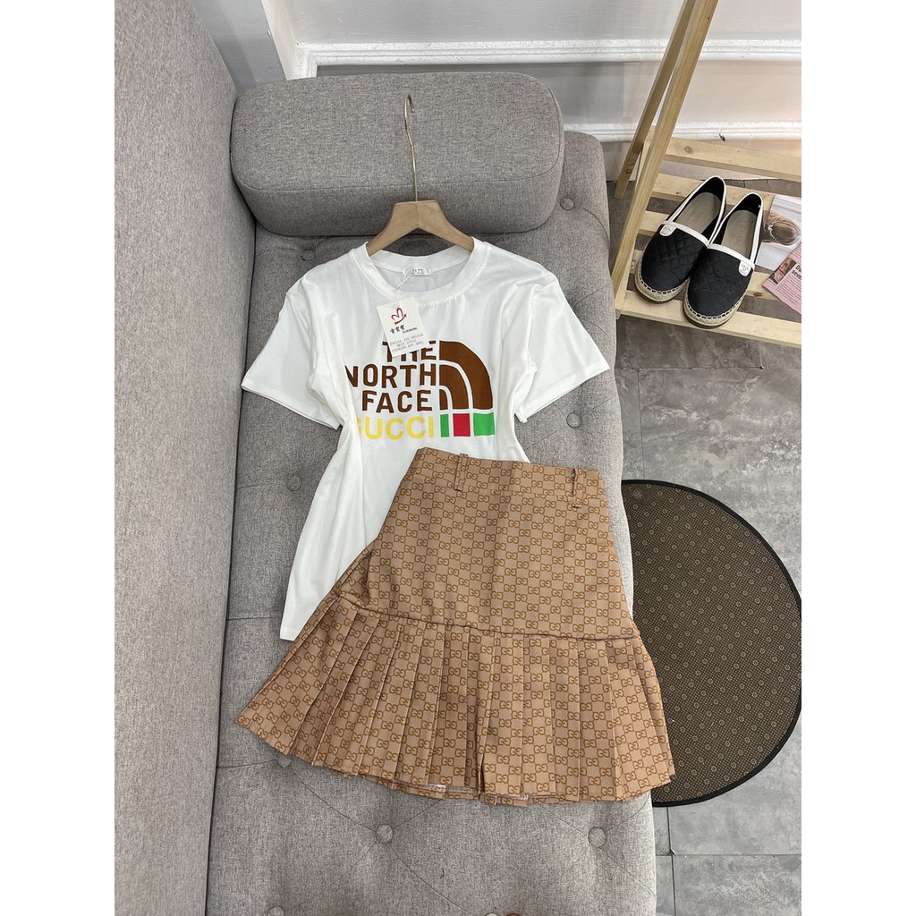 Set đồ nữ cá tính, set váy dài áo thun đi chơi sang chảnh mùa hè đẹp 8A00064 | BigBuy360 - bigbuy360.vn