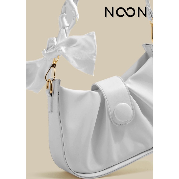 Túi xách nữ, đeo chéo NOON phối dây nơ NB37