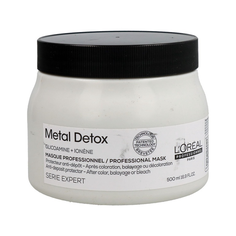 Dầu hấp thải độc kim loại, phục hồi hư tổn cho tóc L'oreal Metal Detox Mask 250ml