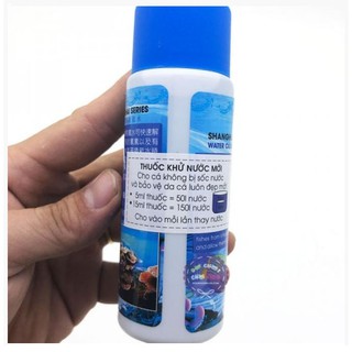 Dung dịch khử nước mới cho hồ cá cảnh (150ml)