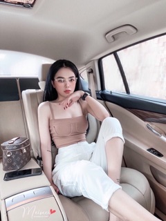 Áo dây cúp ngực croptop