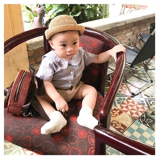 Nón cói bé trai gái đều đội được