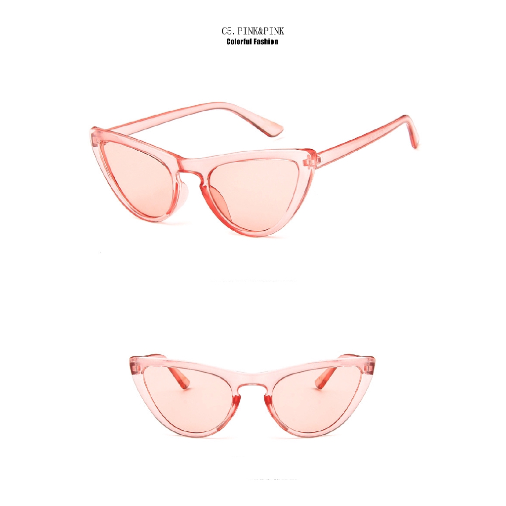 Kính mát kiểu mắt mèo SAMJUNE thời trang 2018 dành cho nữ