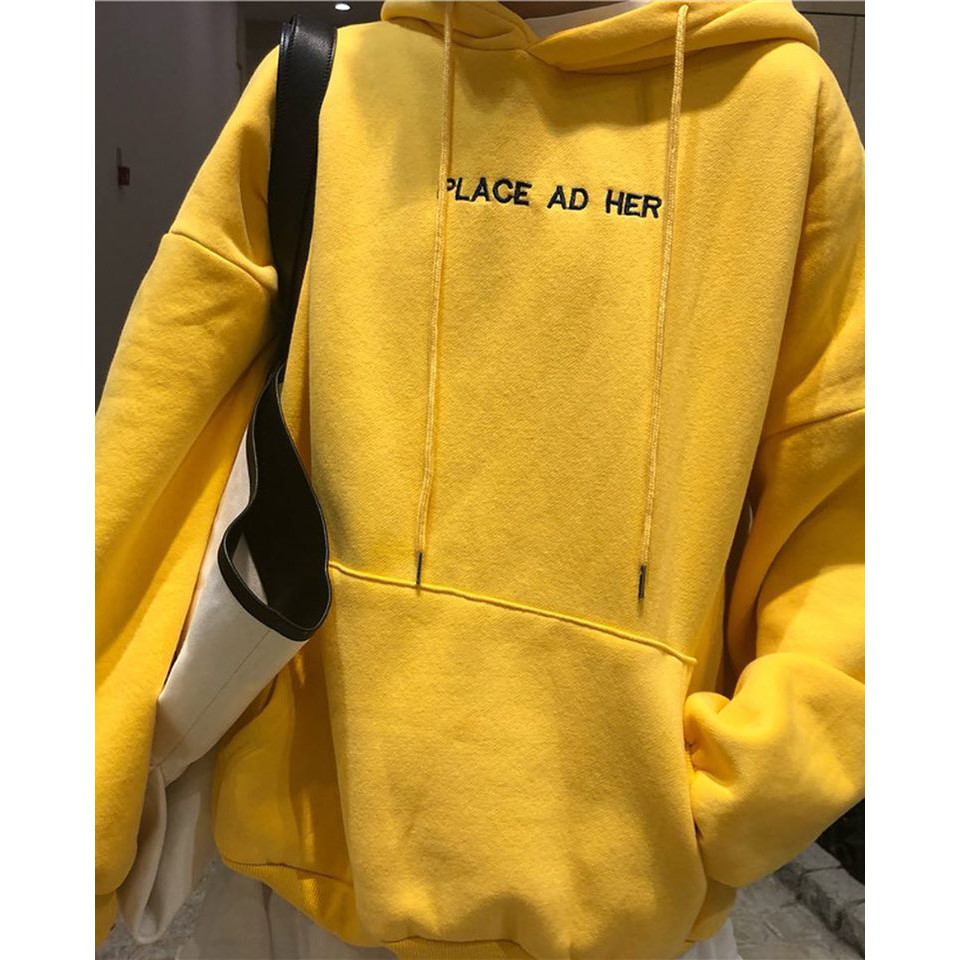 Áo Hoodie Nỉ PLACE AD HER Unisex