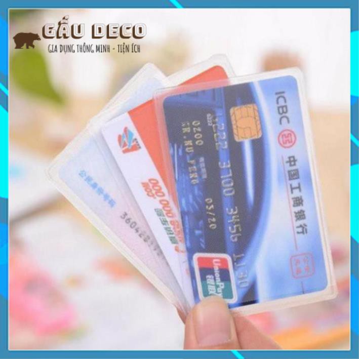 [Sẵn] Túi đựng thẻ căn cước công dân ,bao đựng ATM, bao đựng Giấy phép lái xe có nắp đậy