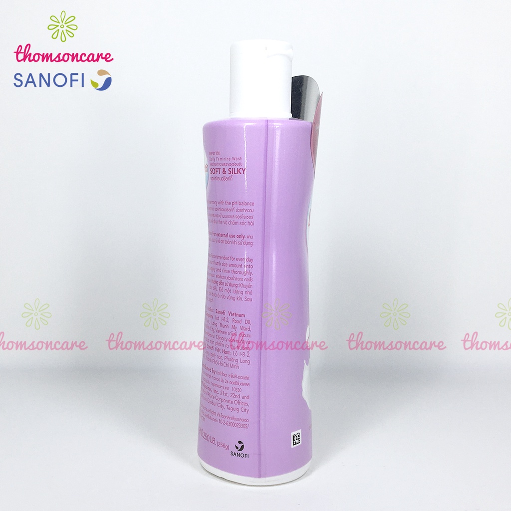 Nước rửa vệ sinh phụ nữ Lactacyd Soft Silky - ddvs phụ nữ, rửa phụ khoa nhẹ nhàng dưỡng ẩm hàng ngày