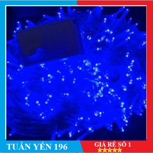 Dây đèn chớp led 100m xanh dương - Dây led nháy 100m xanh dương