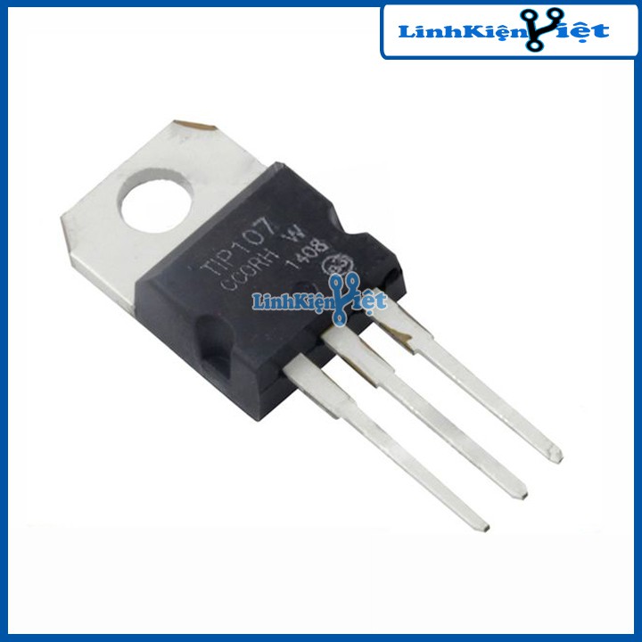 Sản phẩm TIP107 TO-220 PNP 100V 8A 80W Darlington Transistor