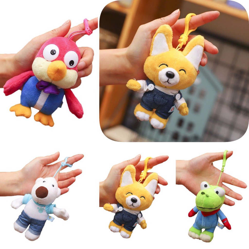 Pororo Mới Chim Cánh Cụt Sang Trọng Búp Bê Mềm Đồ Chơi Nhồi Bông Quà Tặng Cho Bạn Bè Và Trẻ Em