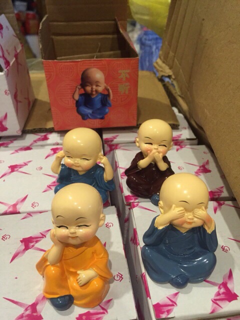 Bộ tượng tứ không phong thuỷ Nhật Bản HT0104 | BigBuy360 - bigbuy360.vn