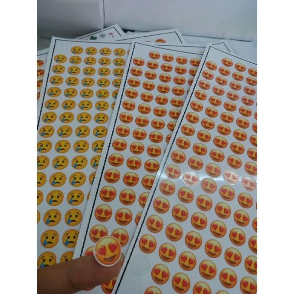 Combo 200 Sticker đánh dấu, sicker khen thưởng kt: 1.5cm